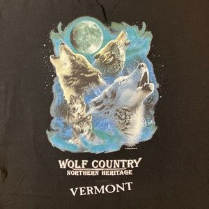 Wolf Country Vermont T-shirt